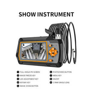 PZ-10 Cámara Industrial de 5 Megapíxeles para Inspección de Tuberías, Reparación y Mantenimiento de Motores - Product Image 3
