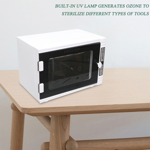 Draagbare Plastic Nagel Desinfectie Kast Hoge Temperatuur Led Display Sterilisator Voor Manicure Gereedschap Voor Schoonheidssalons - Product Image 5