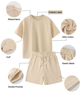 Conjuntos de 2 Piezas Personalizados para Mamá e Hija, Conjuntos de Verano, Ropa Familiar a Juego, Camisetas Extra Grandes y Conjunto de Pantalones Cortos - Product Image 3