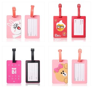 Étiquettes de valise en silicone 3D personnalisées avec logo, étiquettes de bagage souples en PVC pour la publicité, vente en gros - Product Image 6