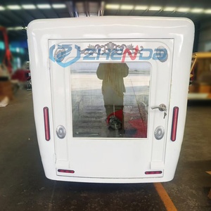 Customized Retro European Style Funeral Coffin <b>Car</b> Funeral Ceremony Coffin Carriage <b>Trailer</b> Non-powered Funeral Hearse - Product Image 3