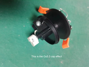 Rail en aluminium Gu10, <span class=keywords><strong>fil</strong></span> de <span class=keywords><strong>suspension</strong></span> et <span class=keywords><strong>abat</strong></span>-<span class=keywords><strong>jour</strong></span> de projecteur monté en surface conviennent aux prises Mr16,Gu5.3 et Gu10 - Product Image 4