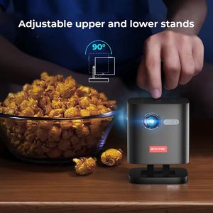 BYINTEK P19 Mini DLP Pin Tích Hợp Kỹ Thuật Số Thông Minh 2G + 32G OEM 9 Năm Máy Chiếu Video 3D 4K WiFi Android 9.0 Lấy Nét Thủ Công - Product Image 4