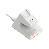 Souris sans fil tri-mode certifiée FCC/CE/ROHS, OEM/ODM, capteur PAW3950, taux de polling 8 kHz, souris de jeu légère avec écran