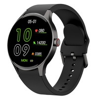 Relojes inteligentes Y80, nuevo modelo, monitor de actividad física, Android, IP68, resistente al agua, redondo, para hombre y mujer, reloj inteligente Y80 con correas deportivas para hombre y mujer