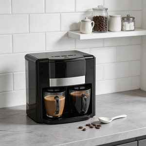 <span class=keywords><strong>Cafetera</strong></span> Eléctrica de Goteo de 420W con 2 Tazas de Cerámica para Uso en Hoteles y Hogares - Product Image 6