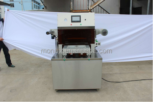 Machine d'emballage <span class=keywords><strong>sous</strong></span> <span class=keywords><strong>vide</strong></span> automatique | 4 plateaux scellant les aliments cuits machines d'emballage <span class=keywords><strong>sous</strong></span> <span class=keywords><strong>vide</strong></span> en peau - Product Image 4