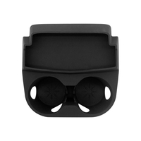 Porte-gobelet standard Tesla Model Y, pochette de rangement pour lunettes, organisateur de console centrale en silicone, accessoires Tesla, rangement intérieur