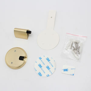 تصميم عصري ثقيل صامت الباب المغناطيسي وقف الرياح إلى شفط لكمة ترقية خالية من سدادة الباب الميكانيكية - Product Image 5