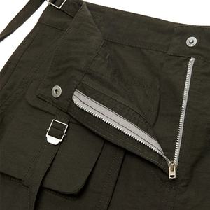 Nouvelle arrivée, jupe cargo midi décontractée pour femmes, respirante, personnalisée, légère, 100% coton, multi-poches - Product Image 6