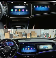 Écran ambiant premium pour passagers pour Mercedes-Benz Classe E W214 2024-2025 - Compatible 4G - Affichage personnalisable