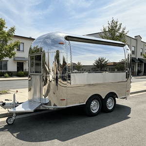 Mobile Food Truck Fully Equipped Taco Bbq Trailer Ice Cream Cart With Full <b>Kitchen</b> Equipments Concession Snack Vending Trailer - Product Image 3