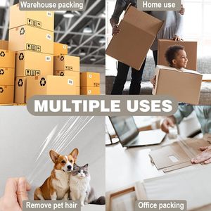 Cinta de Embalaje BOPP de Alta Resistencia para Envíos en Almacén, Cinta Adhesiva Fuerte para Sellado de Cajas para Logística y Empaque de Comercio Electrónico - Product Image 5