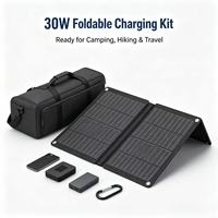 Panneau solaire pliable LS-SP30F 30W conforme CE LVD EMC et RoHS avec fiche technique complète sur demande pour les dossiers d'appel d'offres