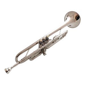 Vente en gros d'instruments de cuivres de taille B en alliage d'argent et de nickel adaptés aux étudiants, y compris la <span class=keywords><strong>trompette</strong></span> <span class=keywords><strong>à</strong></span> triple anche - Product Image 2