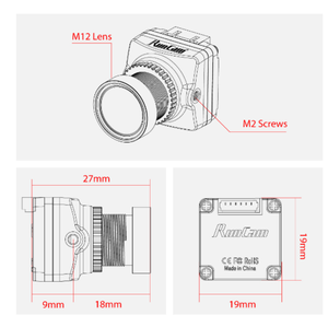 RunCam kamera malam elang malam <span class=keywords><strong>3</strong></span> mikro FPV kamera 1500TVL mendukung OSD untuk Drone FPV malam terbang FPV Aksesori Drone kamera - Product Image 4