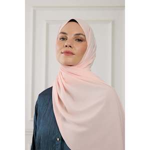 Medina <b>Silk</b> <b>Shawl</b> Sugar Pink 100% <b>Silk</b> Long Women Multi Functional Scarf - Product Image 1