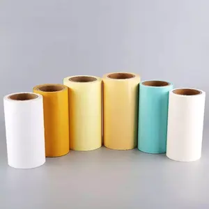 Белая, желтая, двусторонняя силиконовая бумага с силиконовым покрытием на заказ, выпуск бумаги 40 г/м2
