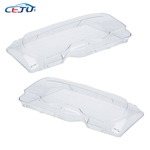 Cubiertas de pantalla de faro transparente de coche ABS para <span class=keywords><strong>BMW</strong></span> 3 Series <span class=keywords><strong>E46</strong></span> 318i 320i 323i 325i <span class=keywords><strong>328i</strong></span> 330i Sedan <span class=keywords><strong>Touring</strong></span> 1999-2001 - Product Image 4