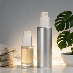 Envases de Cosméticos de Vidrio Esmerilado Degradado para Mujer, Botella de Base de Maquillaje de Lujo con Fondo Grueso, 50ml 100ml - Product Image 2