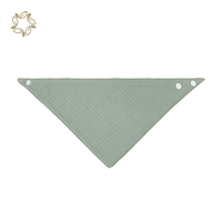 Bavoir pour bébé en coton biologique Bavoirs en mousseline de coton Vêtements pour bébé biologiques Bavoirs pour bébé imprimés et personnalisés Accessoires pour bébés