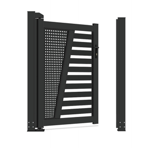 Porta di apertura dei cancelli in ferro dell'entrata del giardino della Villa americana per il cortile - Product Image 5