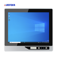Tablet Layar Sentuh PC Panel Industri Tanpa Kipas 12,1 Inci Q-P12RWH-T Komputer HMI Tertanam