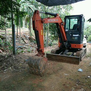 HITACHI Zx35U เครื่องขุดมือสองคุณภาพสูงจากญี่ปุ่น3ton ใช้มอเตอร์เกียร์ปั๊มเกียร์แบริ่ง - Product Image 1