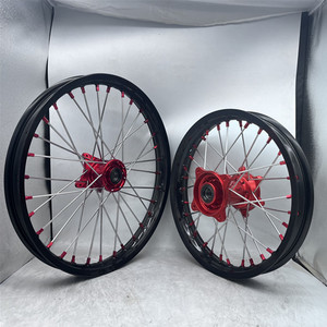 Set di Ruote per Motocross <span class=keywords><strong>YZF</strong></span> 250 con Cerchio Blu e Mozzo Blu - Product Image 3