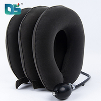 Appareils de traction cervicale à usage domestique en forme de U, gonflables et réglables, avec valve métallique et ballon en latex, pour un soulagement immédiat de la douleur