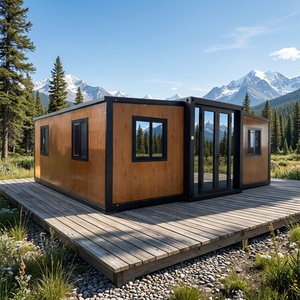 Casa Contenedor Prefabricada Expandible de 2 Dormitorios, Económica, Antisísmica, de Fábrica, para Uso en Villas y <span class=keywords><strong>Hoteles</strong></span>, Diseño Moderno, 5 Años de Garantía - Product Image 1