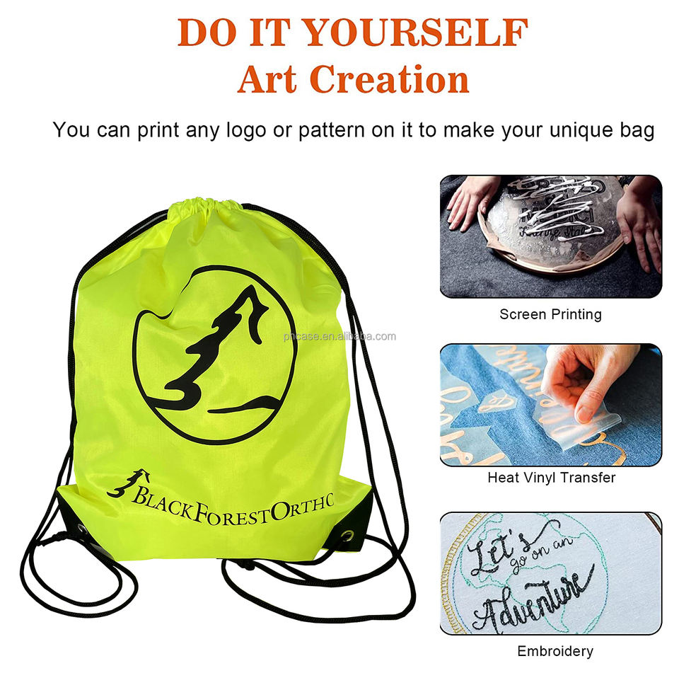 Xl Ripstop Drawstring Bag Bulk Ripstop Nylon Drawstring Pouch Foldable String Bag for Travel ...
