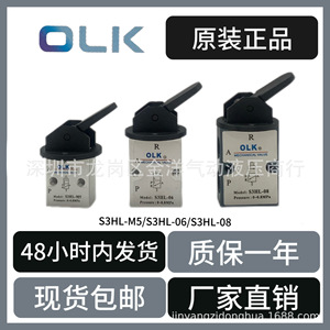 วาล์วแบบก้านโยก 2 ทาง 3 พอร์ต รุ่น Olk S3hl M5 S3hl 06 S3hl 08 แบบแมนนวล ขนาด 1/4 นิ้ว สำหรับอุณหภูมิปกติ - Product Image 5