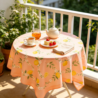 Nappe en polyester réutilisable personnalisée, résistante aux plis, lavable, pour mariage, banquet, hôtel, fête à domicile, décoration