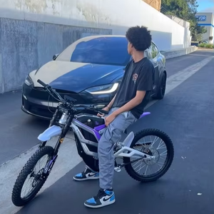 Motocicleta Eléctrica <span class=keywords><strong>Todoterreno</strong></span> con Suspensión Completa 79Bike Falcon Pro 72V Motocross Montaña Colinas <span class=keywords><strong>Todoterreno</strong></span> - Product Image 1