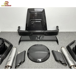 Kit de Carrocería Estilo B 2025, Kit de Carrocería de Fibra de Carbono Seca con Capó, Escape y Ruedas para G Wagon W465 W464 G500 G63 2019-2025 - Product Image 6