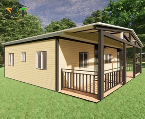 Maison préfabriquée en conteneur extensible de 40 pieds et 20 pieds, 2, 3, <span class=keywords><strong>4</strong></span>, 5 chambres, préfabriquée à vendre, maison portable avec cuisine et salle de bain - Product Image 2