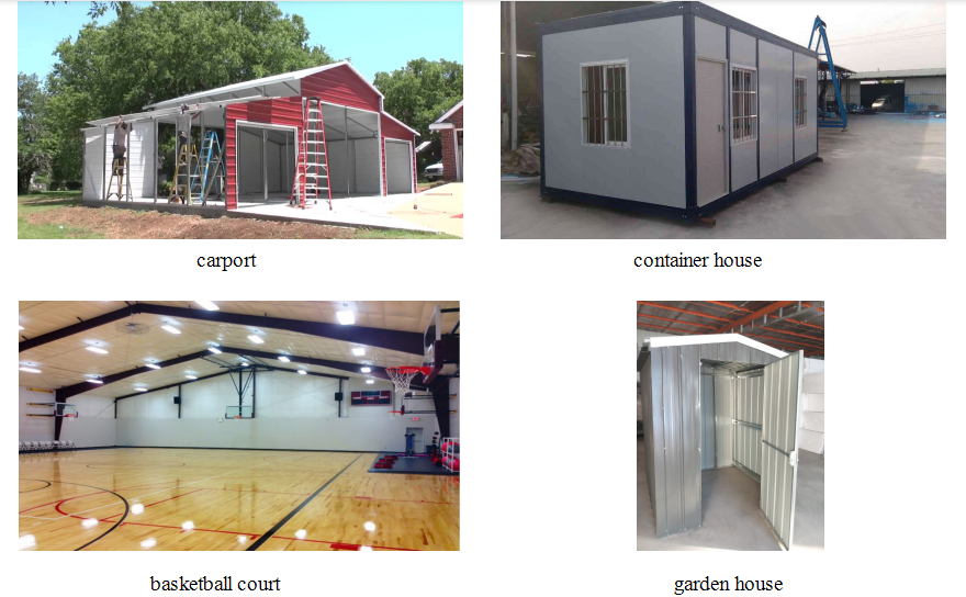 Waterproof Prefabricated Warehouse Steel Structure Building Workshop