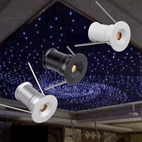 Dimmable Led Spot 1W Mini Downlight 12V Led Spots Vitrine Vitrine Escalier Lumière Projecteur Led Plafond Downlight