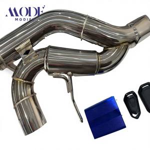 Chevrolet Corvette C8 Stingray için Yüksek Performanslı Paslanmaz Çelik Egzoz Sistemi, Uçları ile Cat-Back Egzoz Yükseltme Kiti - Product Image 5