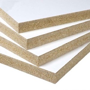 Sóng Trắng <span class=keywords><strong>melamine</strong></span> mDP ván dăm cho máy tính tròn bàn Trung Quốc hoàn thành gỗ trong bán-flakeboard - Product Image 1