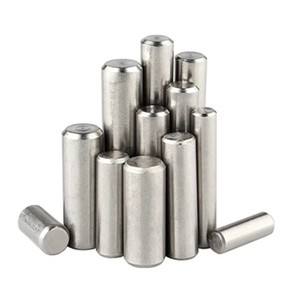 Goupilles de centrage cylindriques en acier inoxydable 304, entièrement filetées M2.5, finition polie, taille personnalisée, vente en gros - Product Image 2