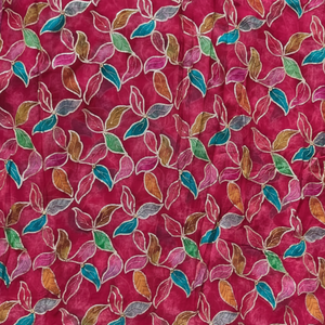 Floral Embroidered Work Fabrics Georgette Multicolour Viscose/Rayon Printed for <b>Wedding</b> <b>Tops</b> Lahengas 44 White Colour Girls' - Product Image 1