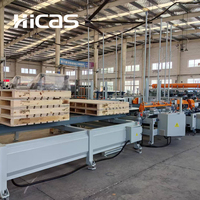 Machine à clouer les palettes en bois américaines HICAS SF9026X 2400 mm, grande taille, automatique, haute productivité, 16,6 kW
