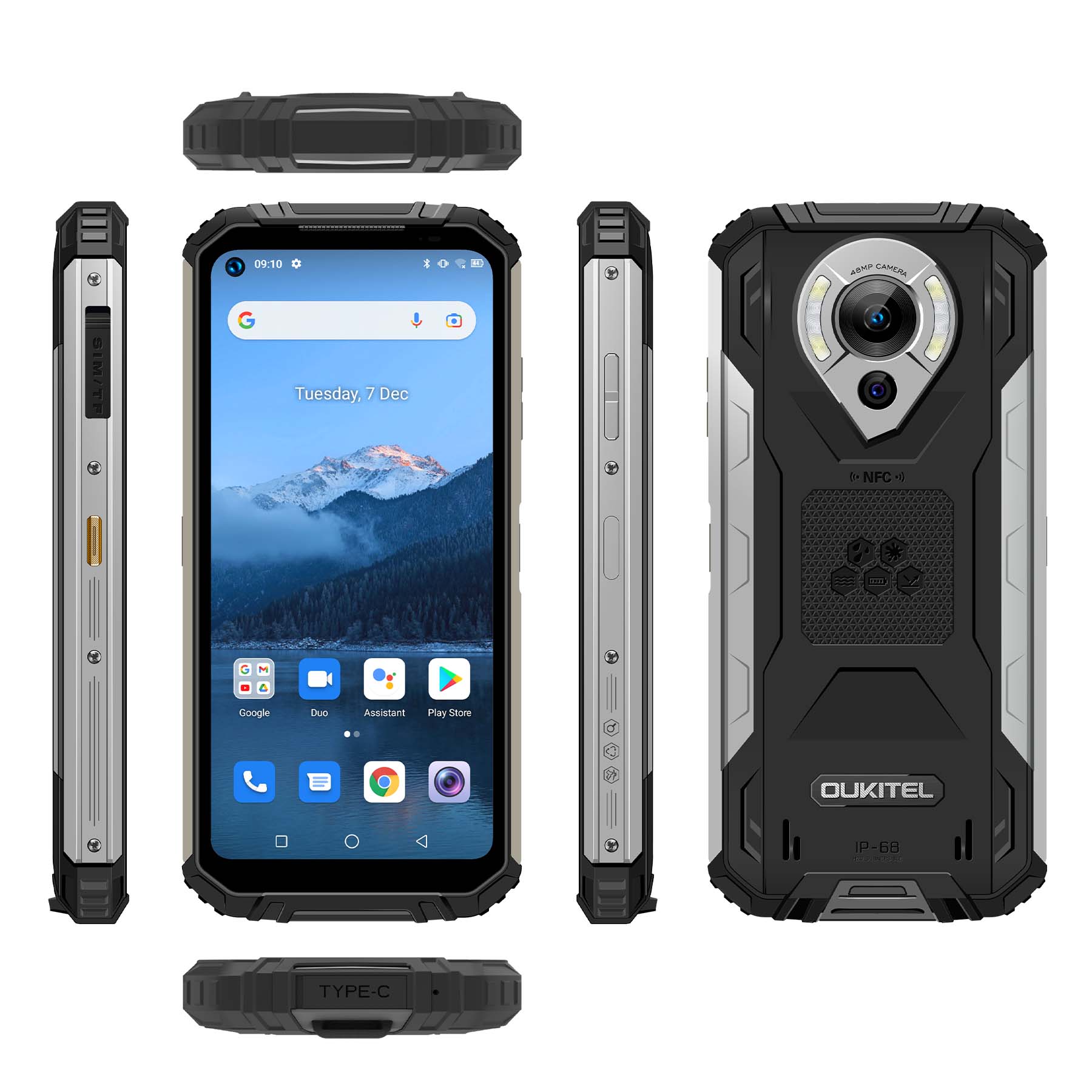 OUKITEL  WP6 ※難あり※ Oukitel WP6,oukitel wp6,oukitel Wp6 – OUKITEL
