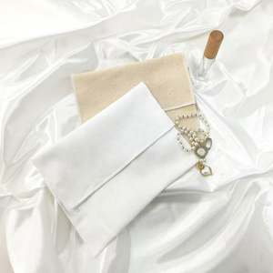 Sac en coton avec impression de logo personnalisable pour bijoux, boucles d'oreilles, bracelets, cosmétiques, cadeaux, emballage pour bagues, montres - Product Image 3