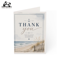 Tarjetas de Felicitación y Agradecimiento Elegantes de Alta Calidad, Impresas a Mano en Papel, con Letras Personalizadas, con Forma de Corazón, para Cumpleaños y Festivales