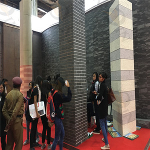 表面的なレンガのテクスチャ柔軟な粘土壁のクラッディングセラミックタイル石のクラッディング装飾壁の柔軟なパネルタイル - Product Image 6