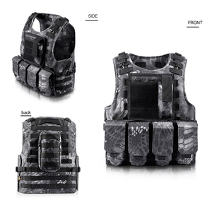 Léger Oxford mode tactique gilet étanche CS extérieur Camouflage personne réelle carte d'insertion Anti-crevaison costume fermeture éclair - Product Image 6