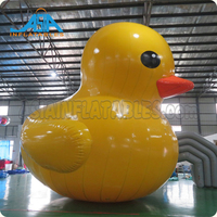 Canard gonflable géant, canard jaune gonflable, canard gonflable personnalisé